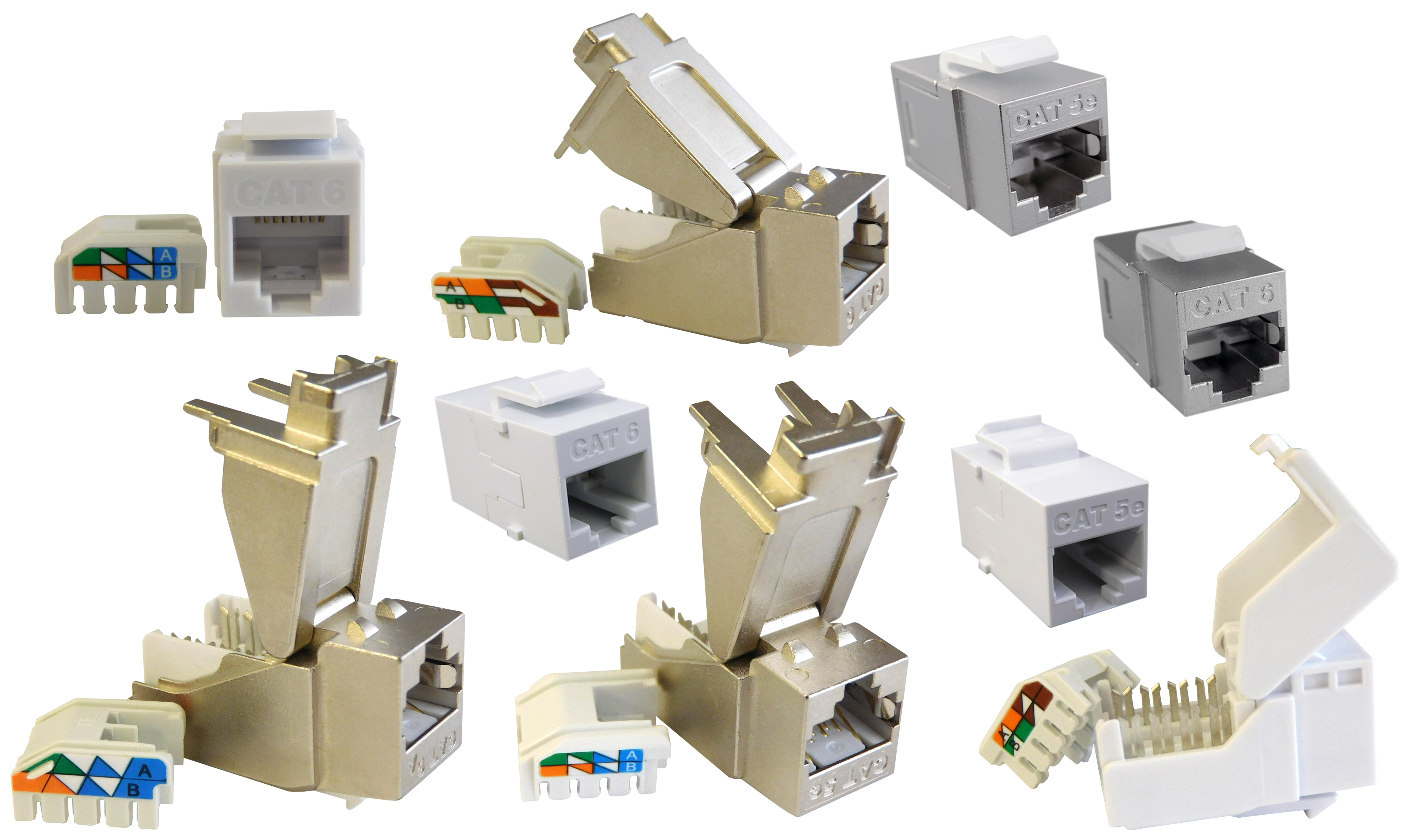 RiteAV - Stampante Wall Plate Accoppiatore Keystone Typ